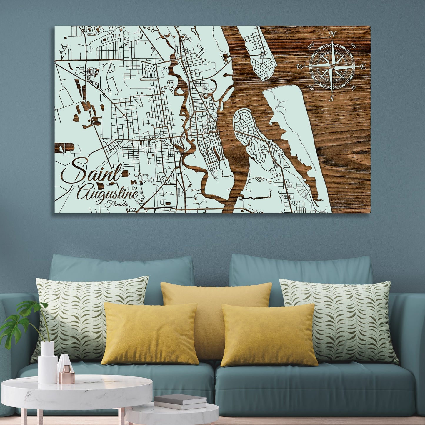 Saint Augustine, Florida Street Map (Downtown)