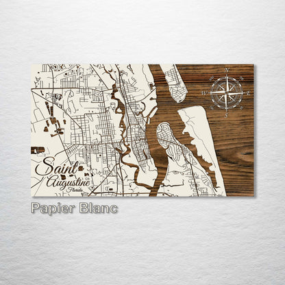 Saint Augustine, Florida Street Map (Downtown)