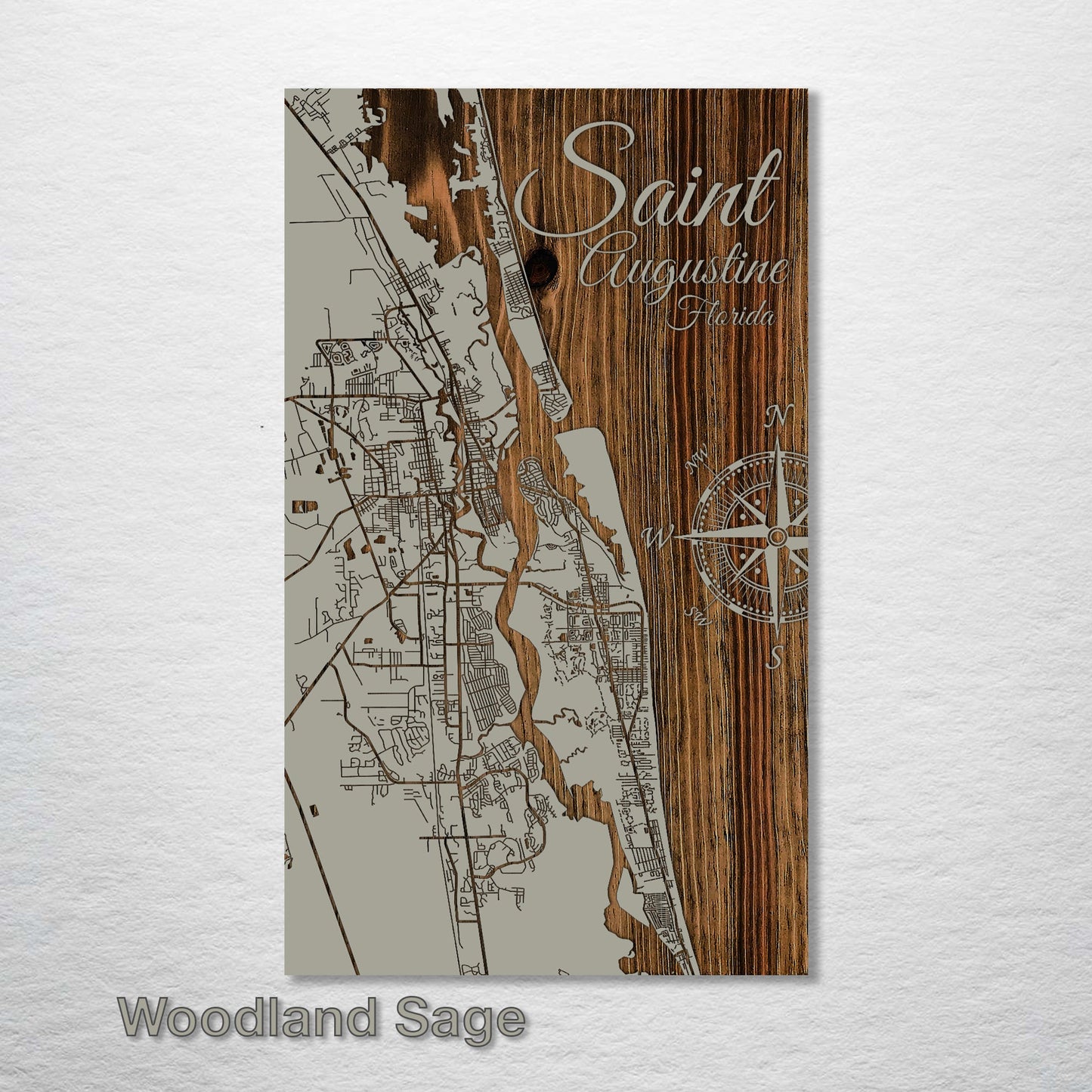Saint Augustine, Florida Street Map