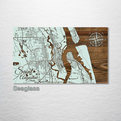 Saint Augustine, Florida Street Map (Downtown)