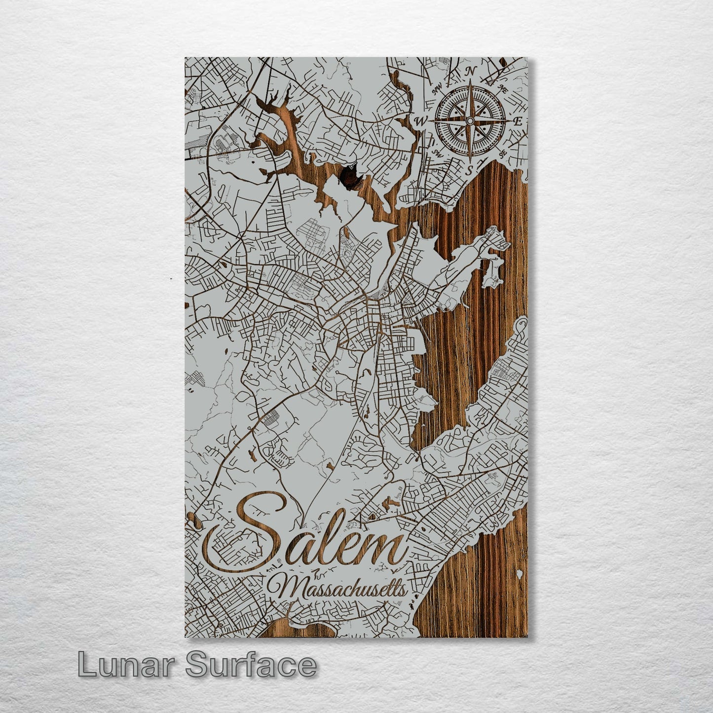 Salem, Massachusetts Street Map