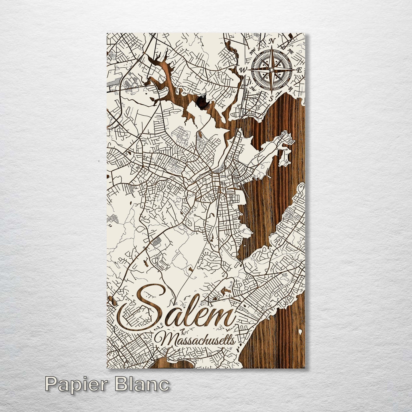 Salem, Massachusetts Street Map