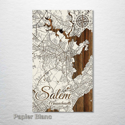 Salem, Massachusetts Street Map