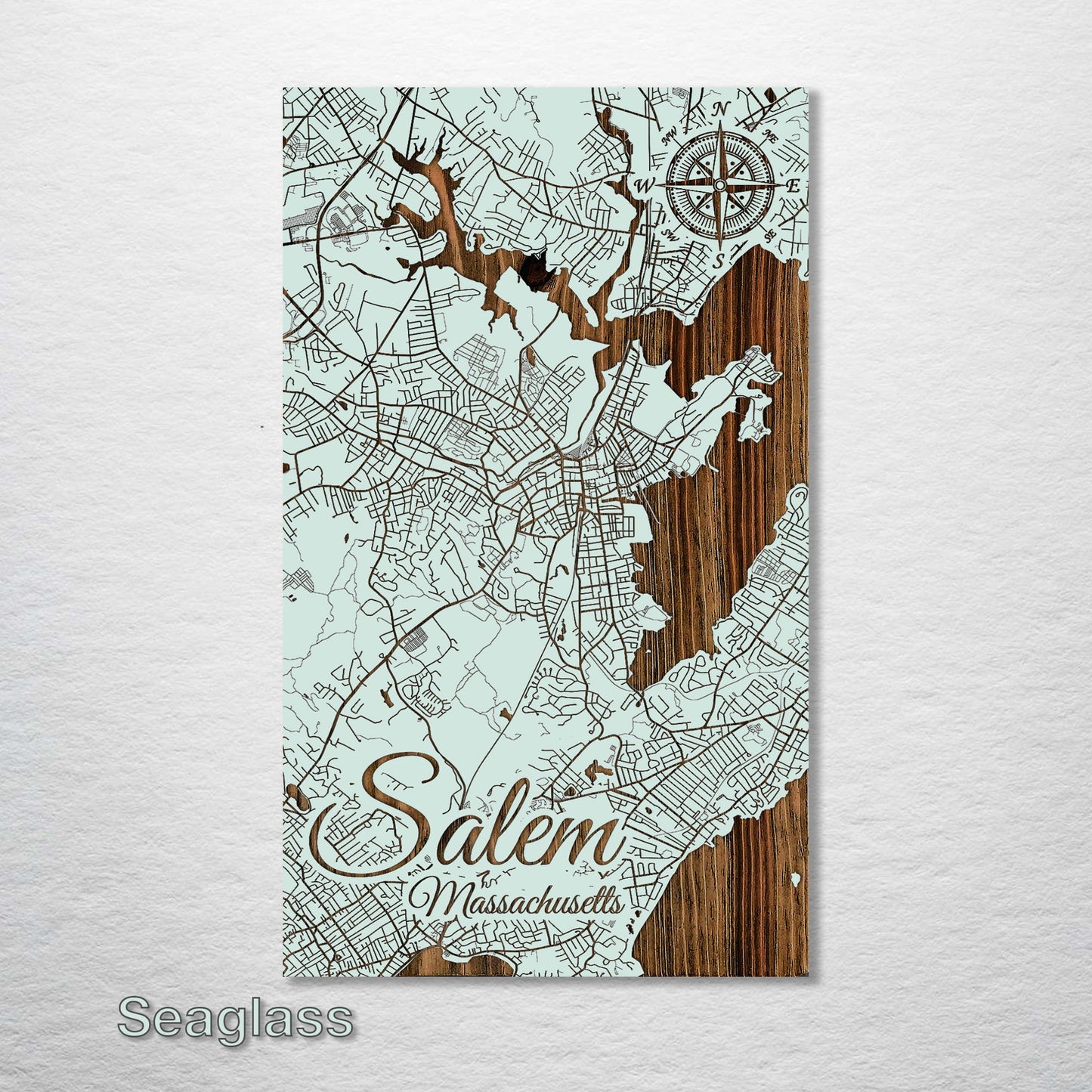 Salem, Massachusetts Street Map