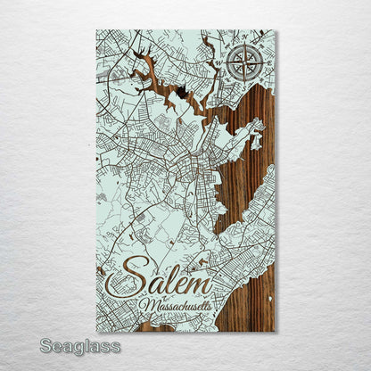 Salem, Massachusetts Street Map