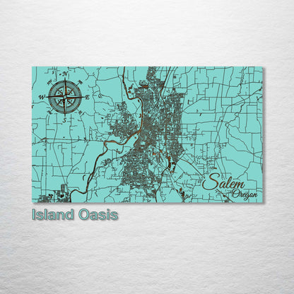 Salem, Oregon Street Map