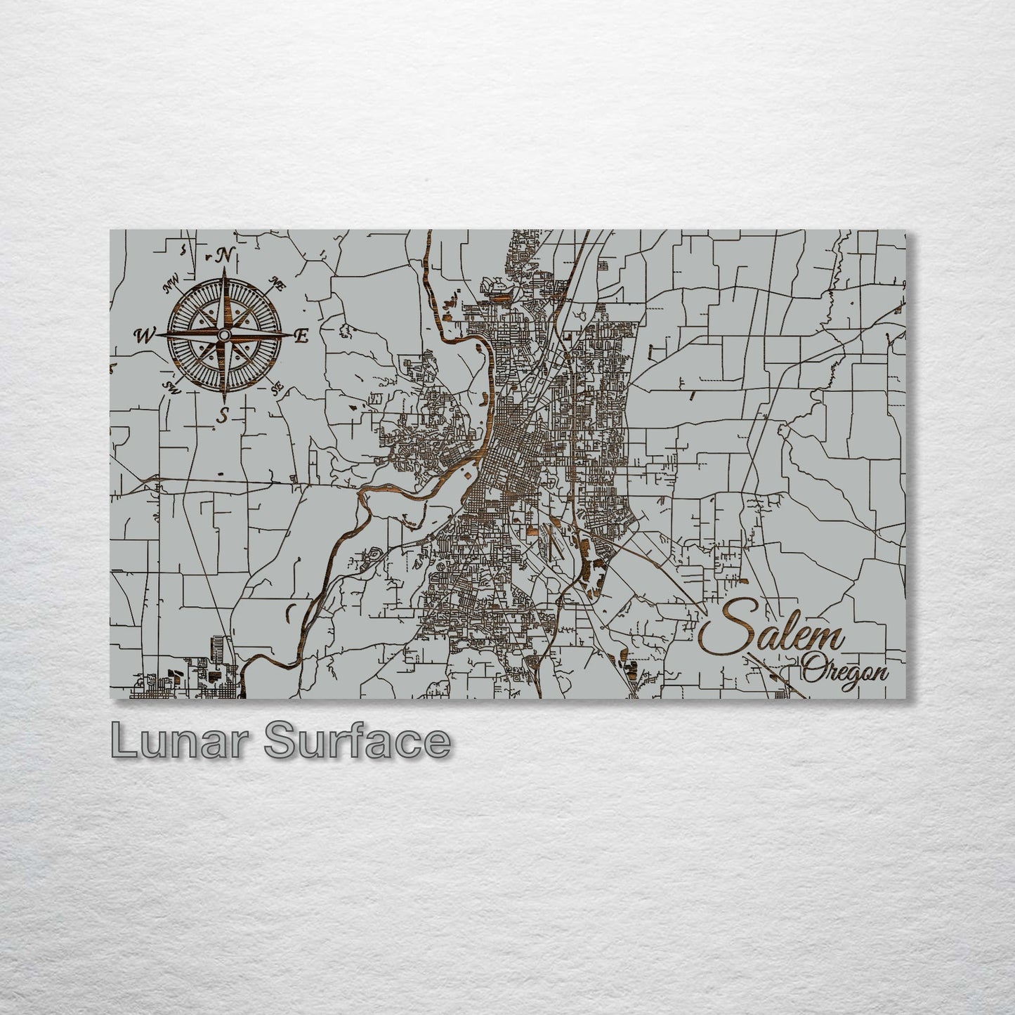 Salem, Oregon Street Map