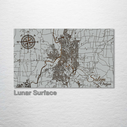 Salem, Oregon Street Map