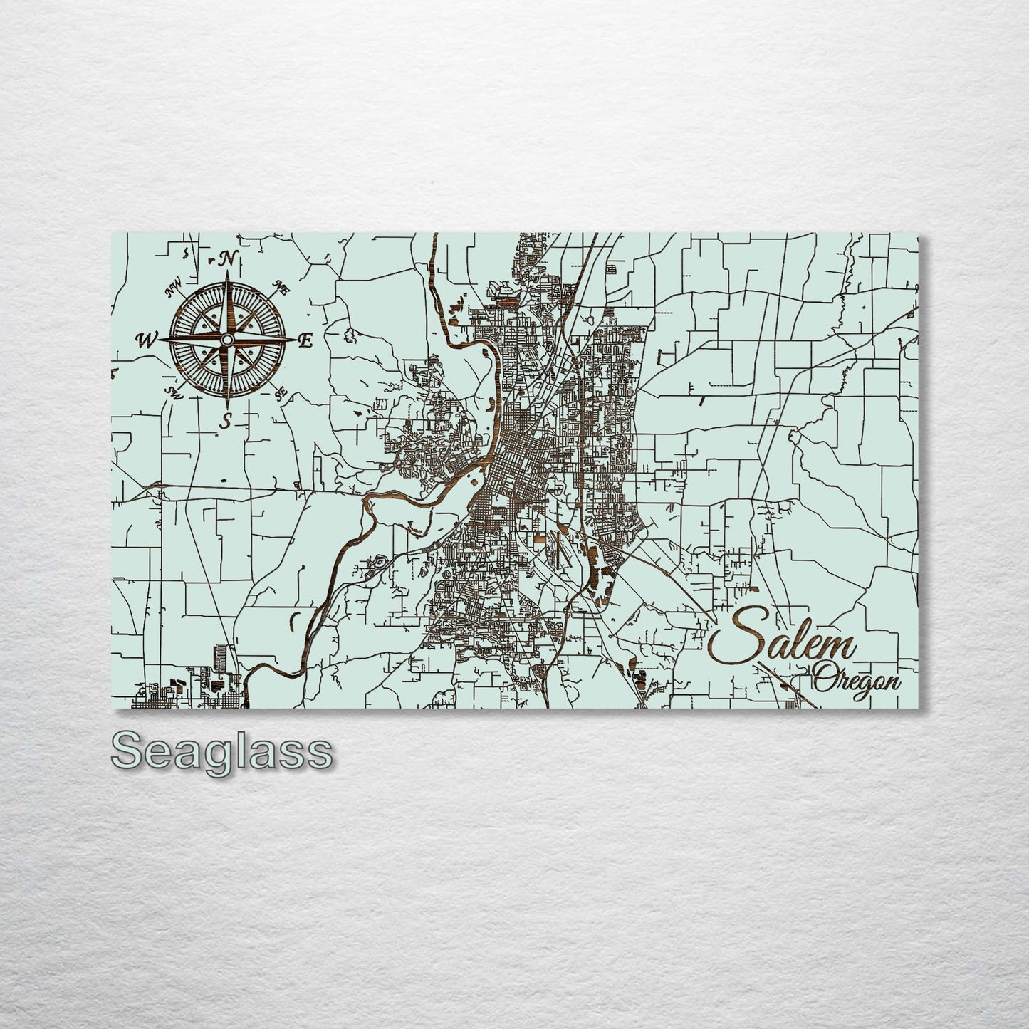 Salem, Oregon Street Map