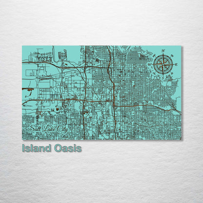 Salt Lake City, Utah Street Map