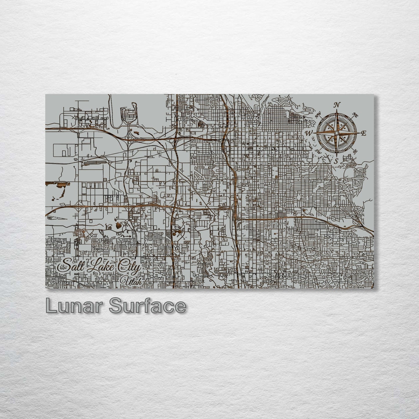 Salt Lake City, Utah Street Map