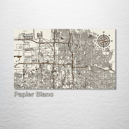 Salt Lake City, Utah Street Map