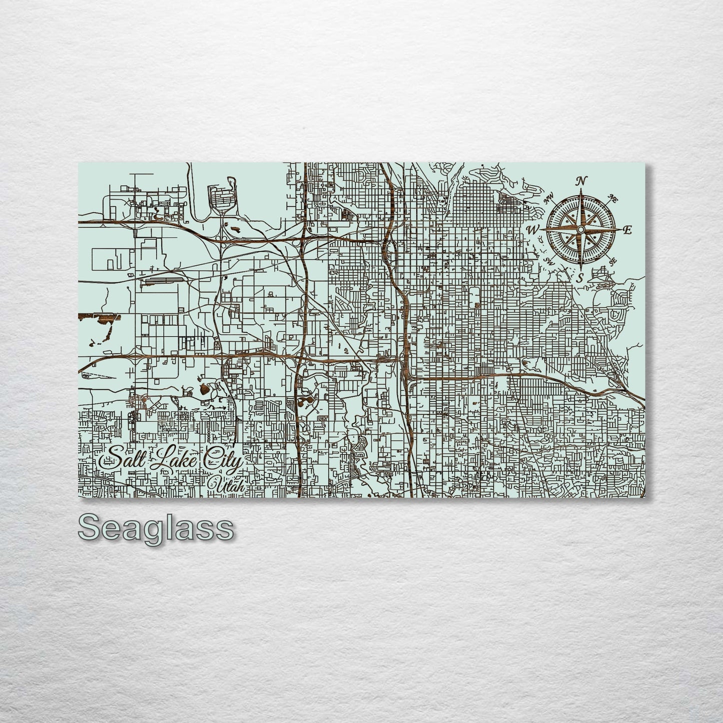 Salt Lake City, Utah Street Map