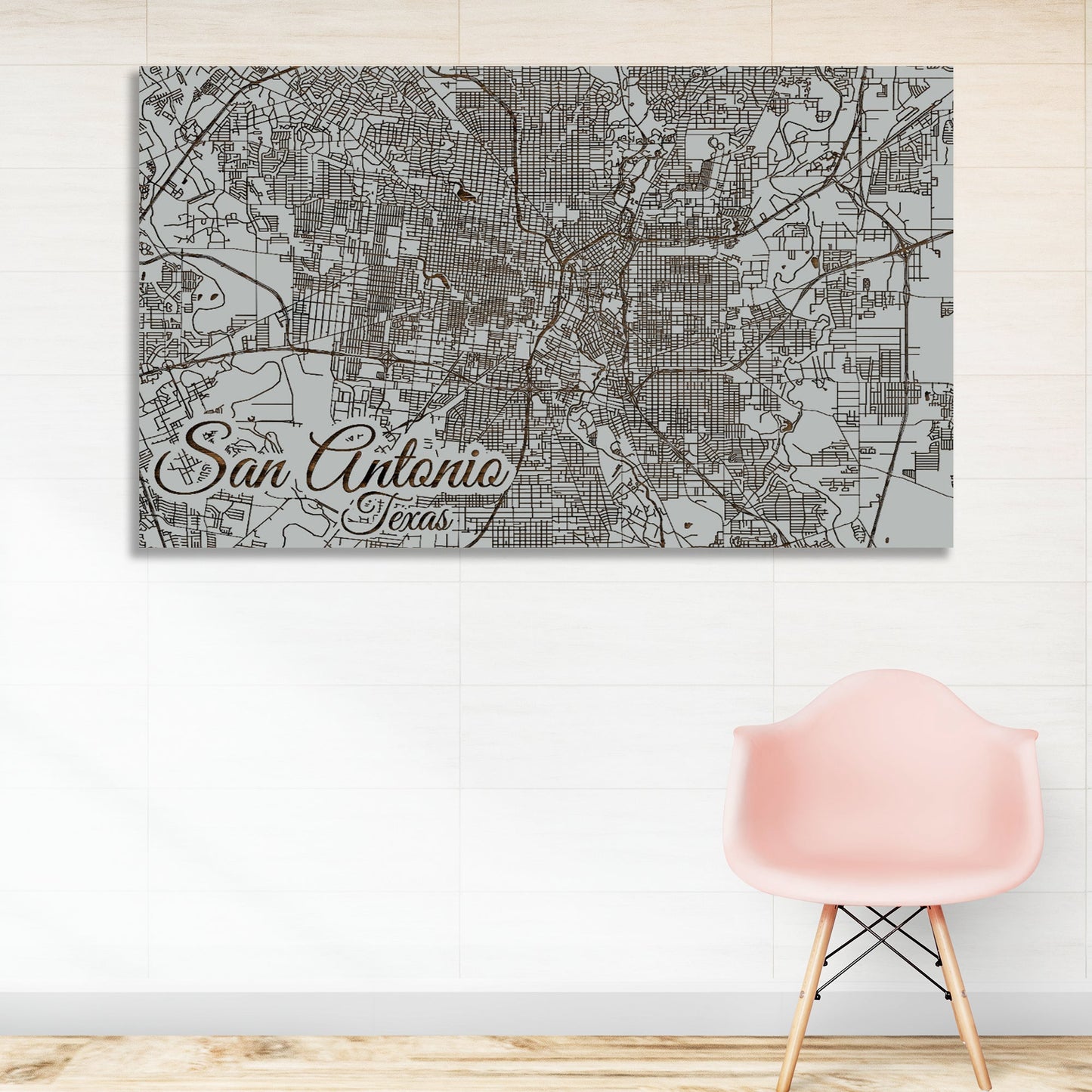 San Antonio, Texas Street Map