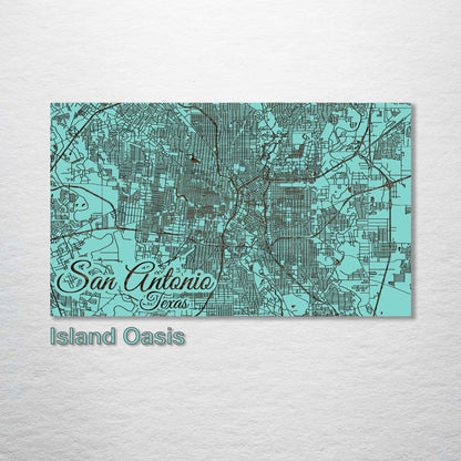 San Antonio, Texas Street Map