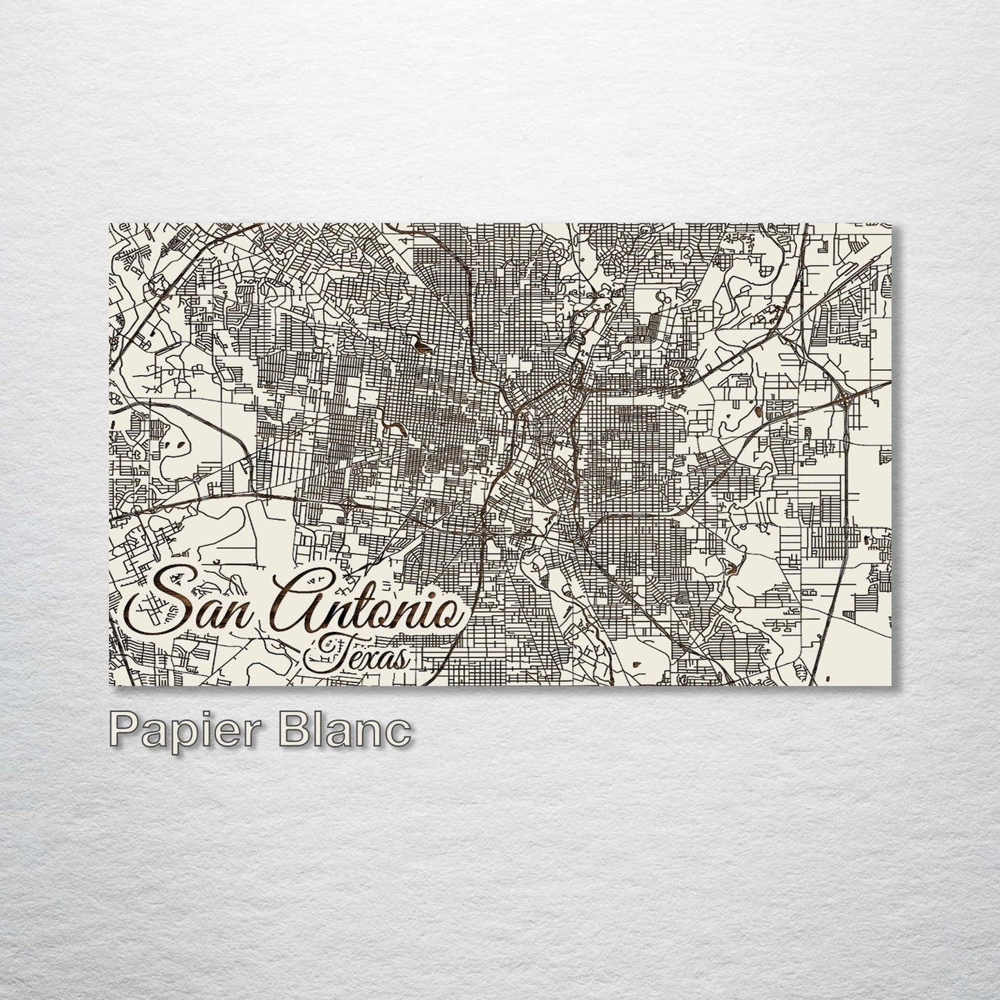 San Antonio, Texas Street Map