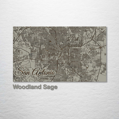 San Antonio, Texas Street Map