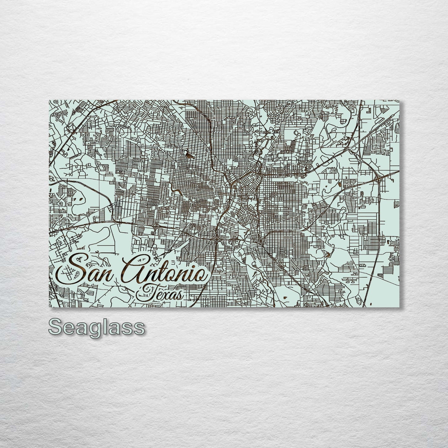 San Antonio, Texas Street Map