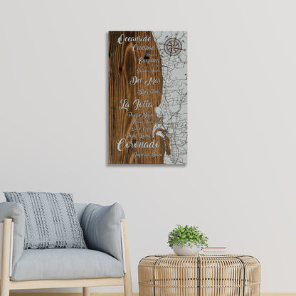 San Diego Beaches Map