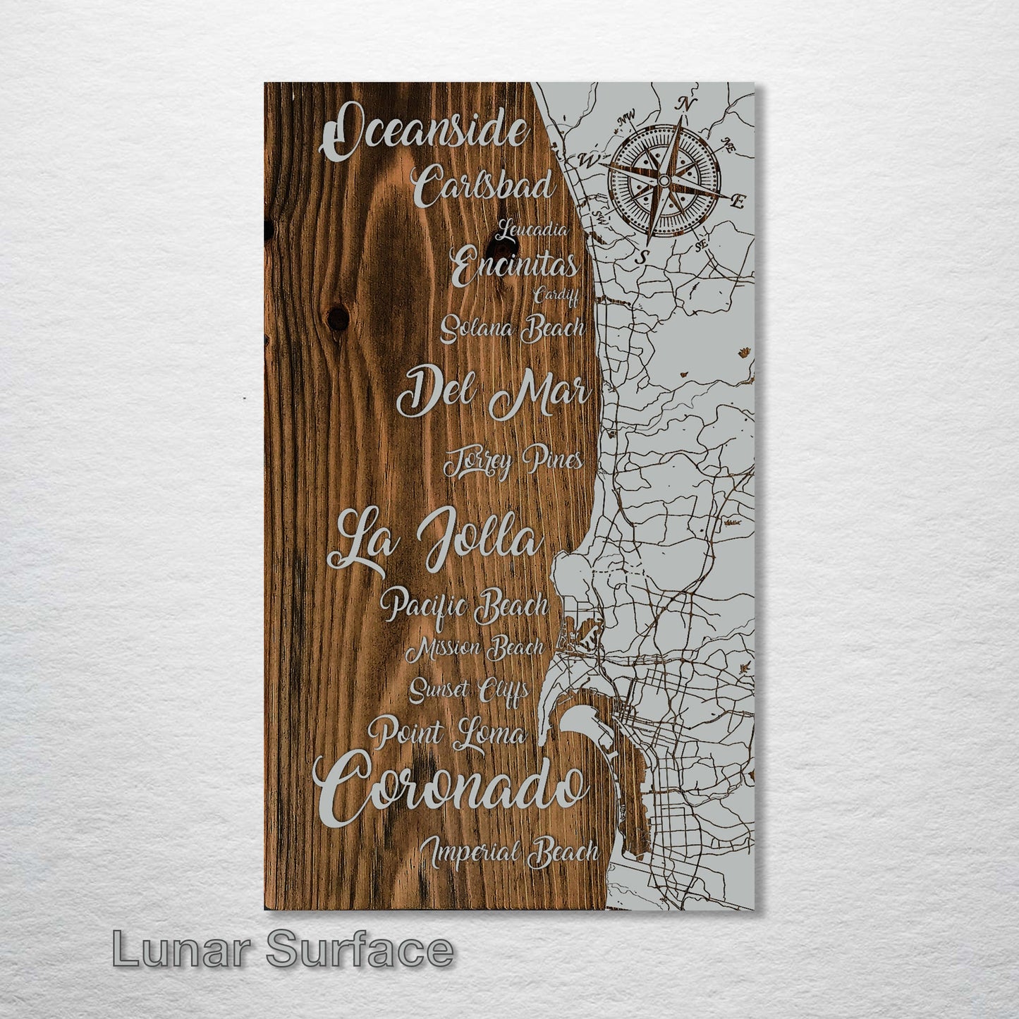 San Diego Beaches Map