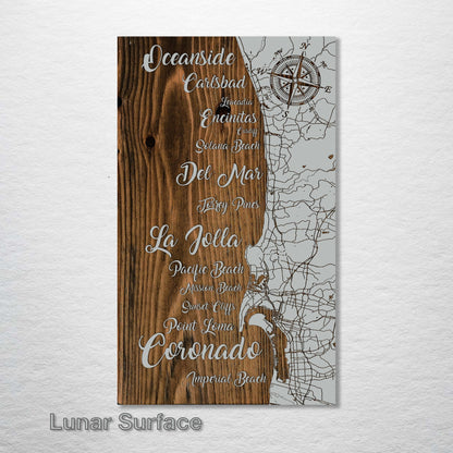 San Diego Beaches Map