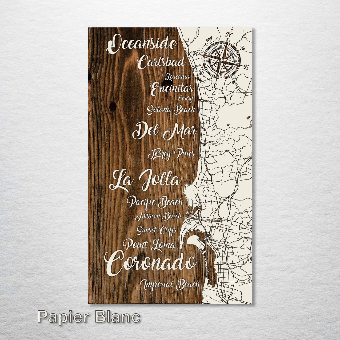 San Diego Beaches Map