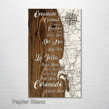 San Diego Beaches Map