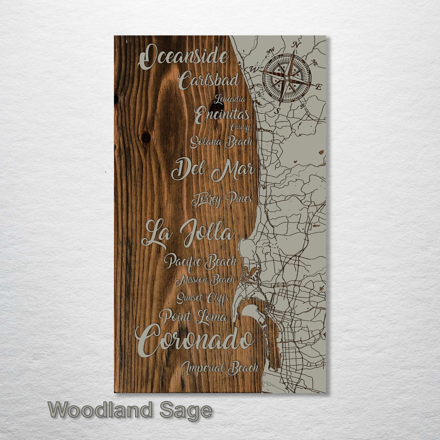 San Diego Beaches Map