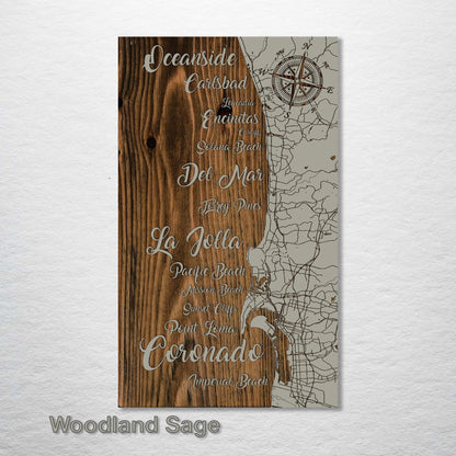San Diego Beaches Map