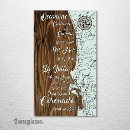 San Diego Beaches Map