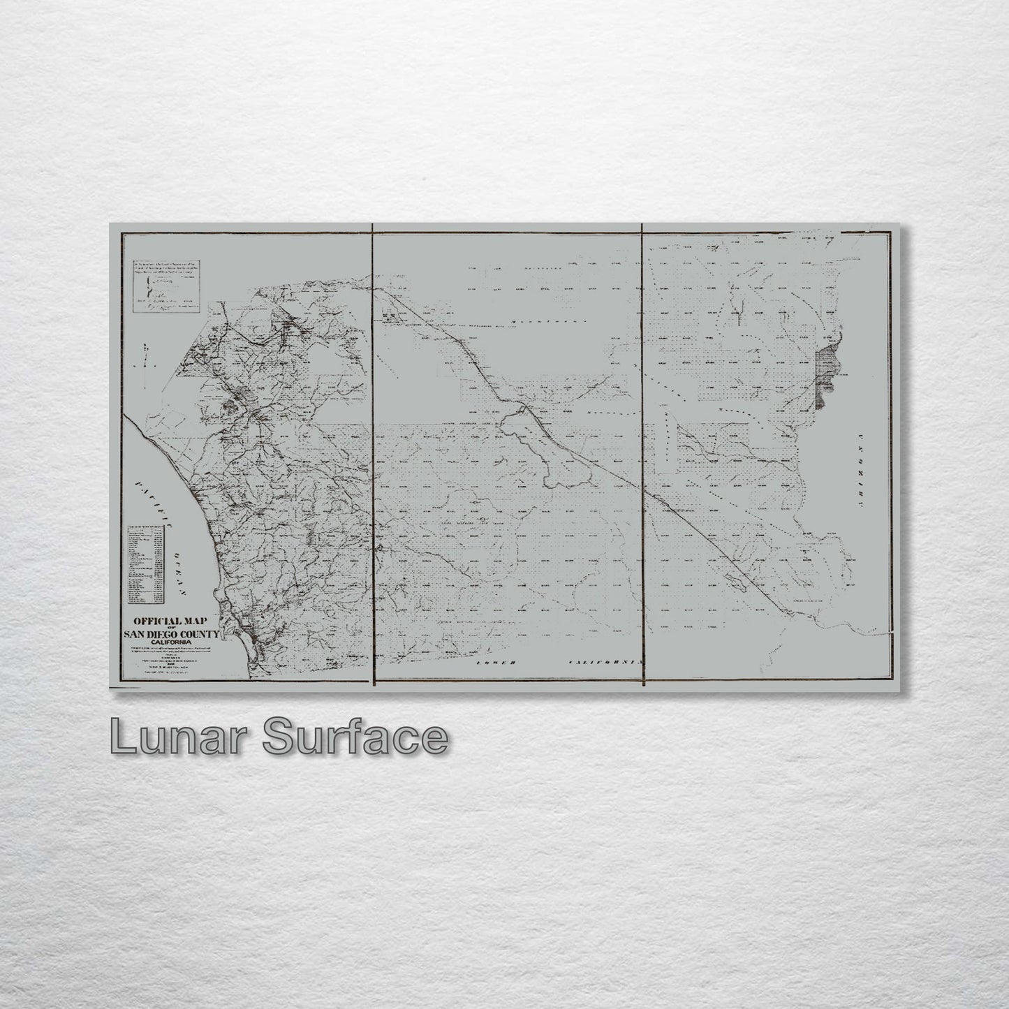San Diego County Map 1889