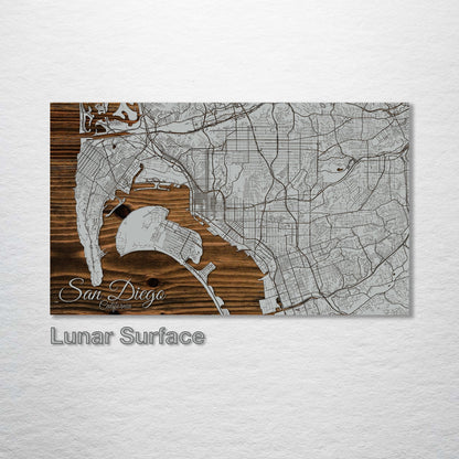 San Diego, California Street Map