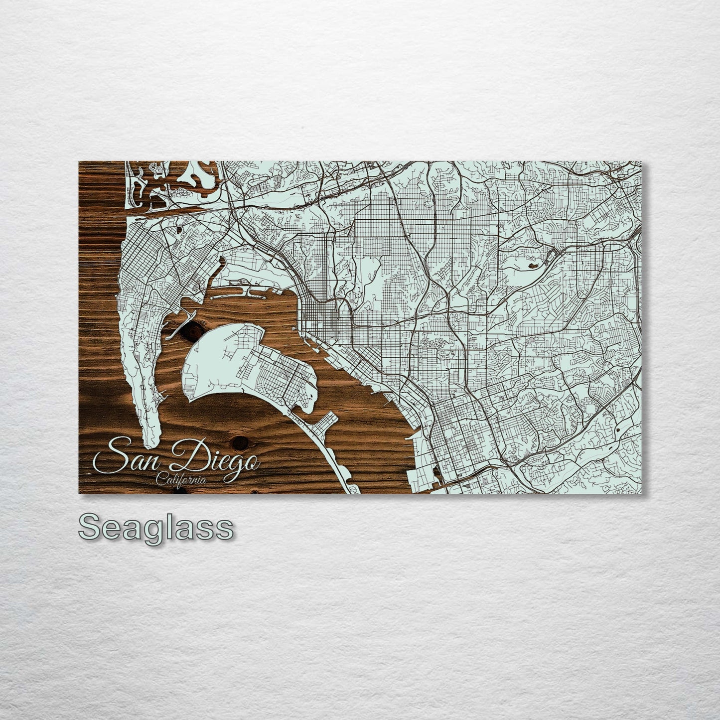 San Diego, California Street Map