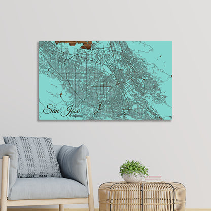 San Jose, California Street Map