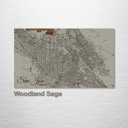 San Jose, California Street Map