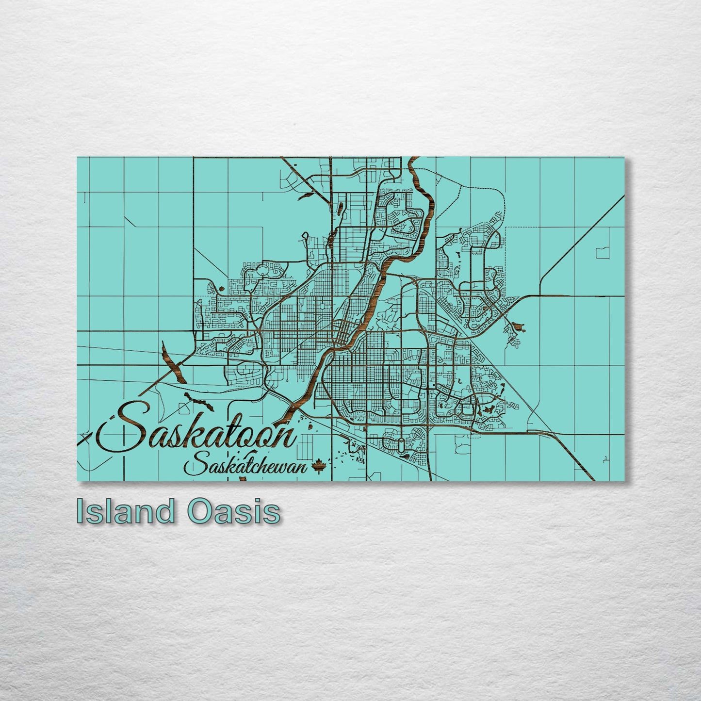 Saskatoon, Saskatchewan Street Map