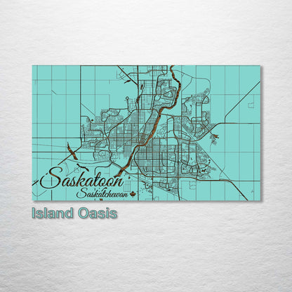 Saskatoon, Saskatchewan Street Map