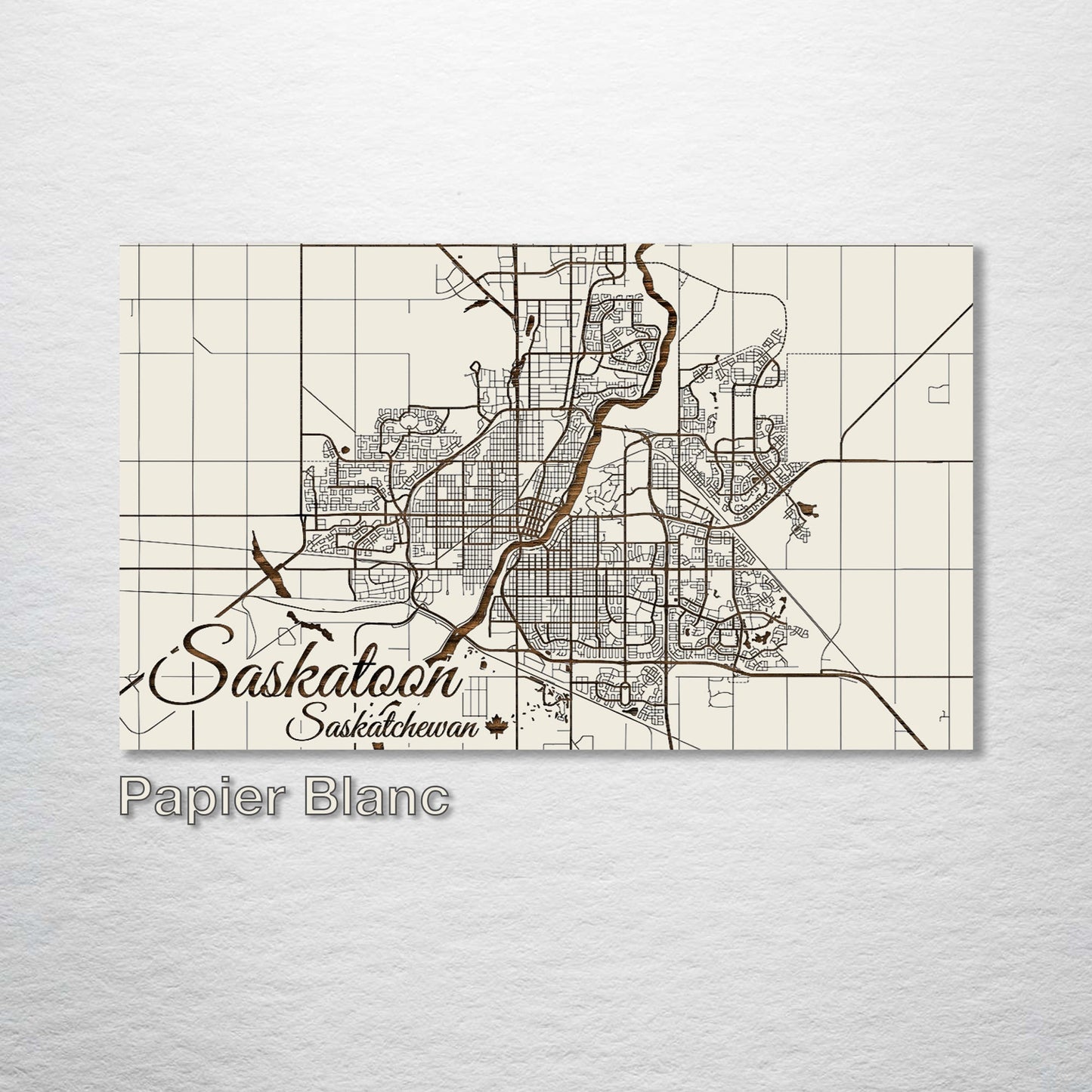 Saskatoon, Saskatchewan Street Map