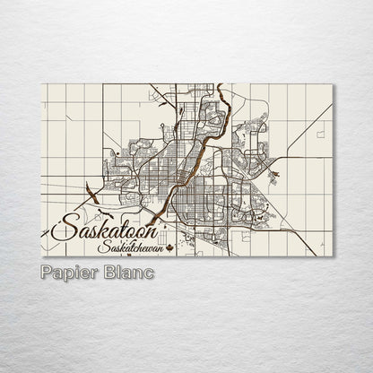 Saskatoon, Saskatchewan Street Map