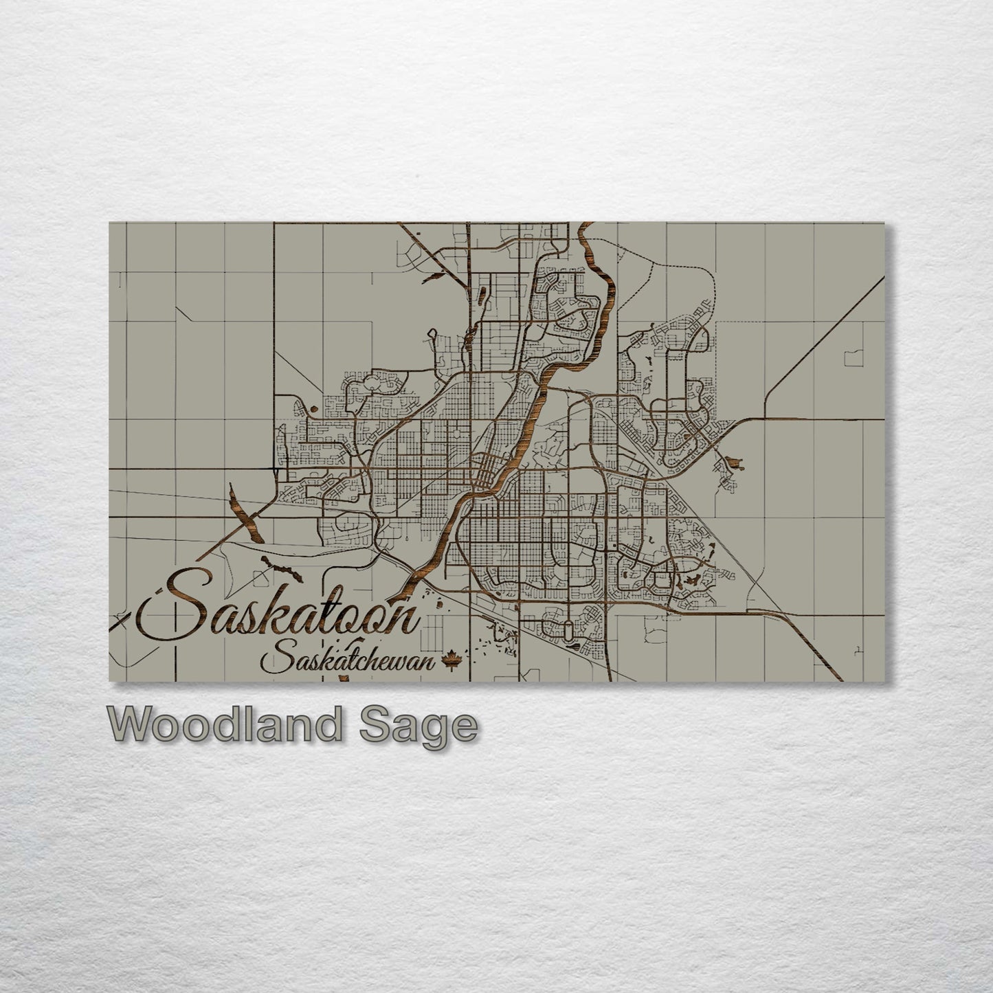 Saskatoon, Saskatchewan Street Map