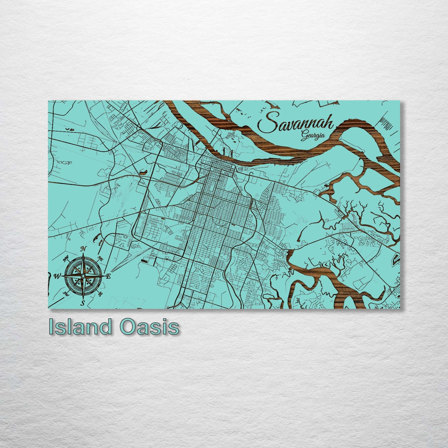 Savannah, Georgia Street Map