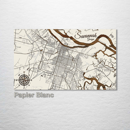 Savannah, Georgia Street Map