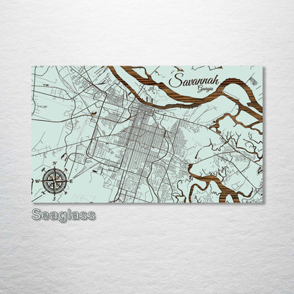 Savannah, Georgia Street Map