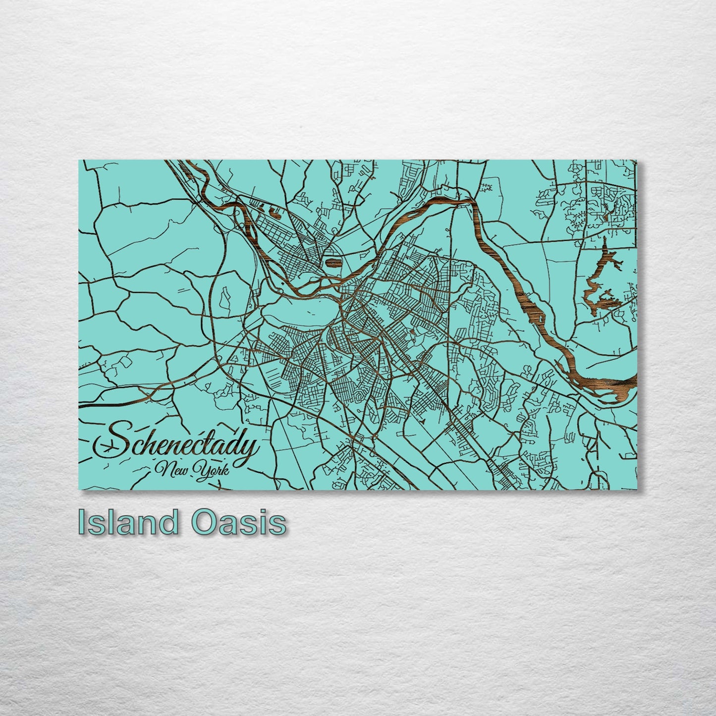 Schenectady, New York Street Map