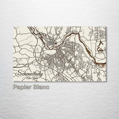 Schenectady, New York Street Map