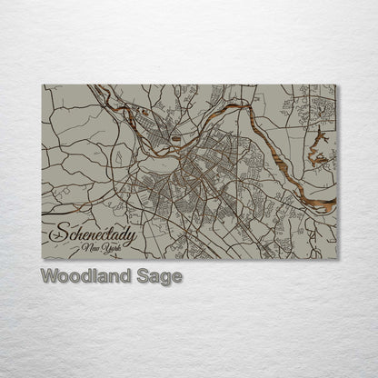 Schenectady, New York Street Map