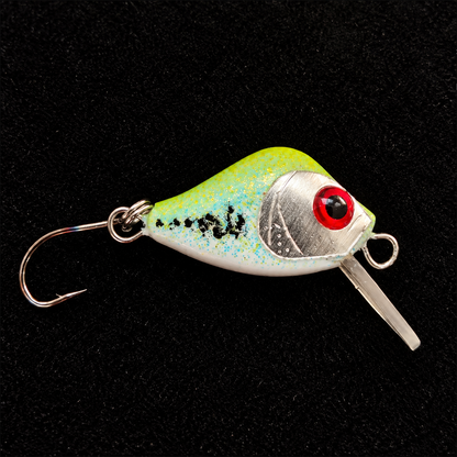 Boyan Humpback — 15mm Hand-Carved Balsa Micro Crankbait
