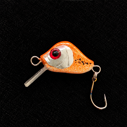 Boyan Humpback — 15mm Hand-Carved Balsa Micro Crankbait