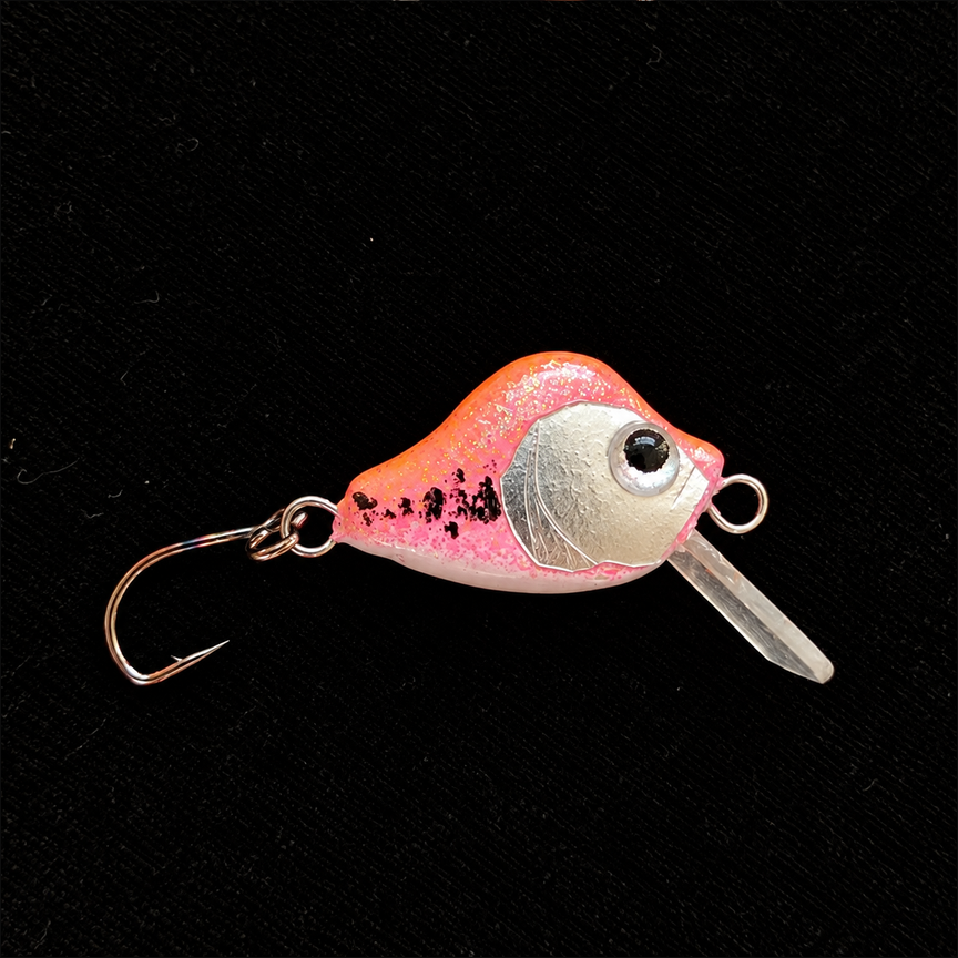 Boyan Humpback — 15mm Hand-Carved Balsa Micro Crankbait
