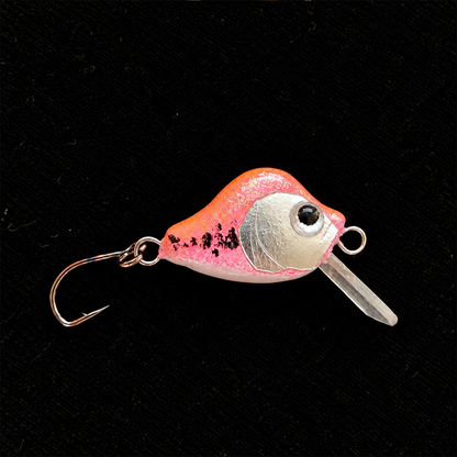 Boyan Humpback — 15mm Hand-Carved Balsa Micro Crankbait